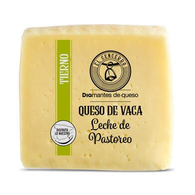 Queso tierno de vaca con leche de pastoreo El Cencerro de Dia 250 g-0 Queso tierno de vaca con leche de pastoreo El Cencerro de Dia 250 g-0