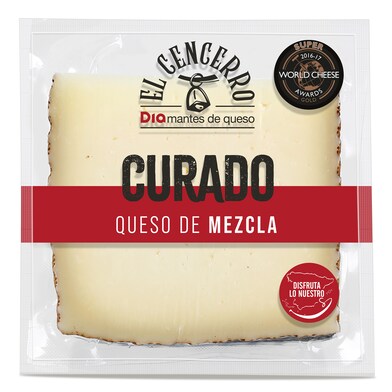 Queso curado El cencerro 300 g-1 Queso curado El cencerro 300 g-1