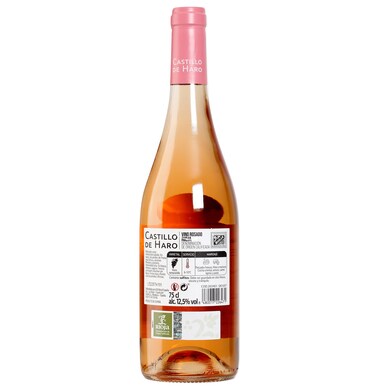 Vino rosado D.O. Rioja Castillo de Haro botella 75 cl-1 Vino rosado D.O. Rioja Castillo de Haro botella 75 cl-1