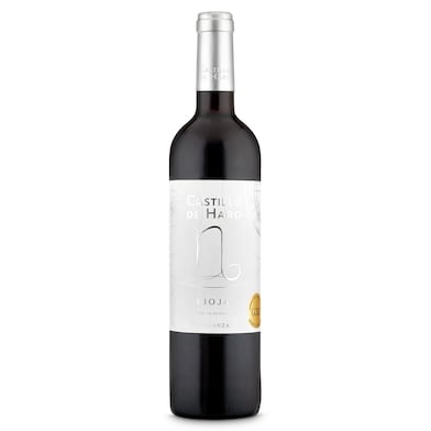 Vino tinto crianza D.O. Rioja Castillo de Haro botella 75 cl-0