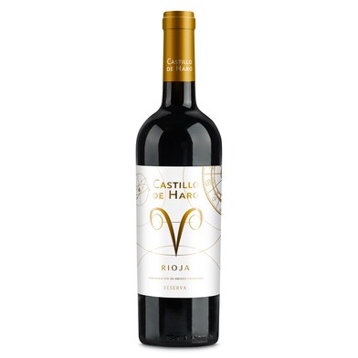 Vino tinto reserva D.O. Rioja Castillo de Haro botella 75 cl-0