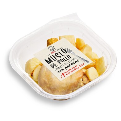 Muslo de pollo asado al limón Al Punto Dia bandeja 300 g-0 Muslo de pollo asado al limón Al Punto Dia bandeja 300 g-0