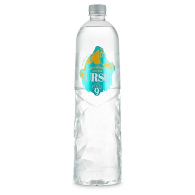 Agua mineral natural alcalina ph9 Ursu9 botella 1.5 l-0