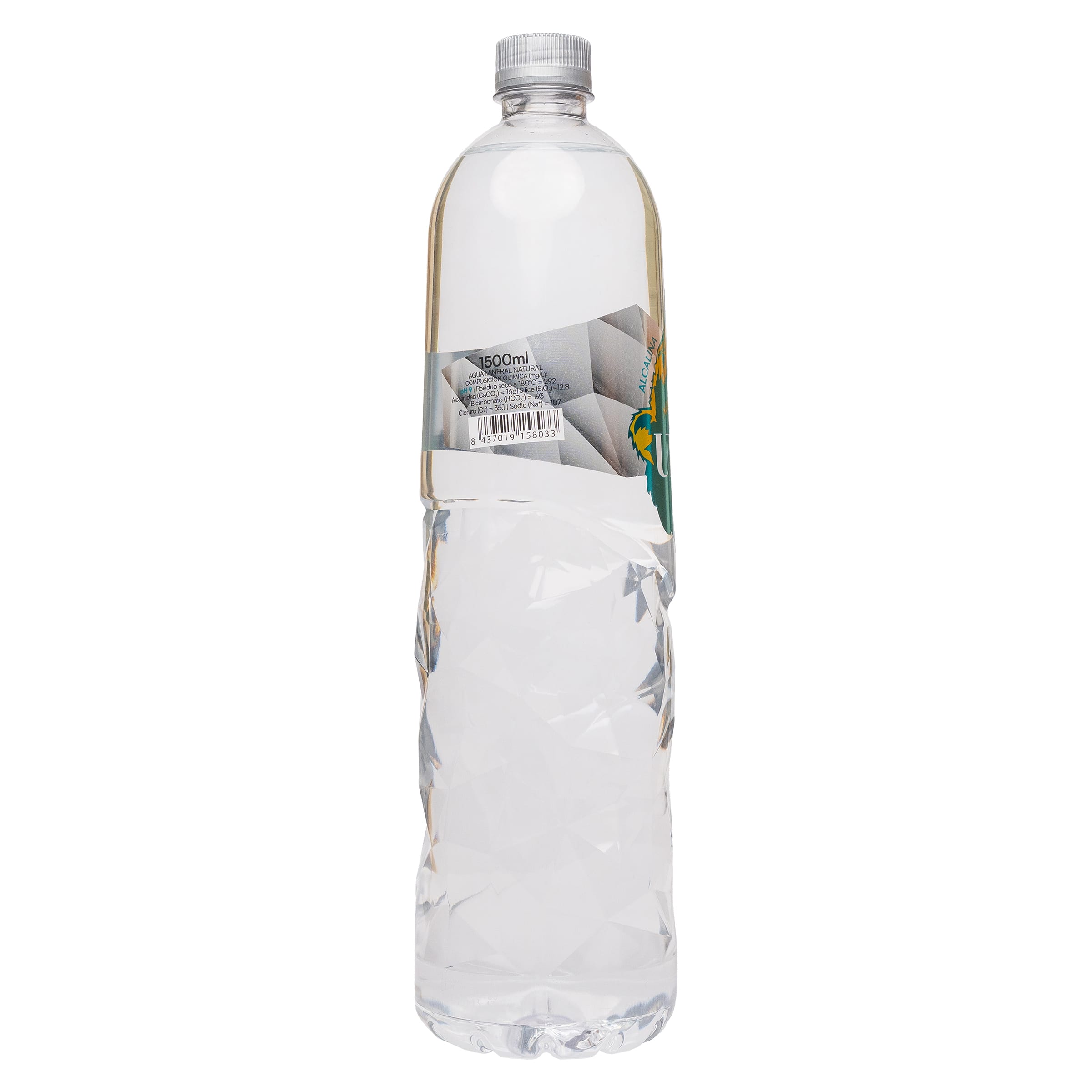 Agua mineral alcalina Ursu9 1.5 L