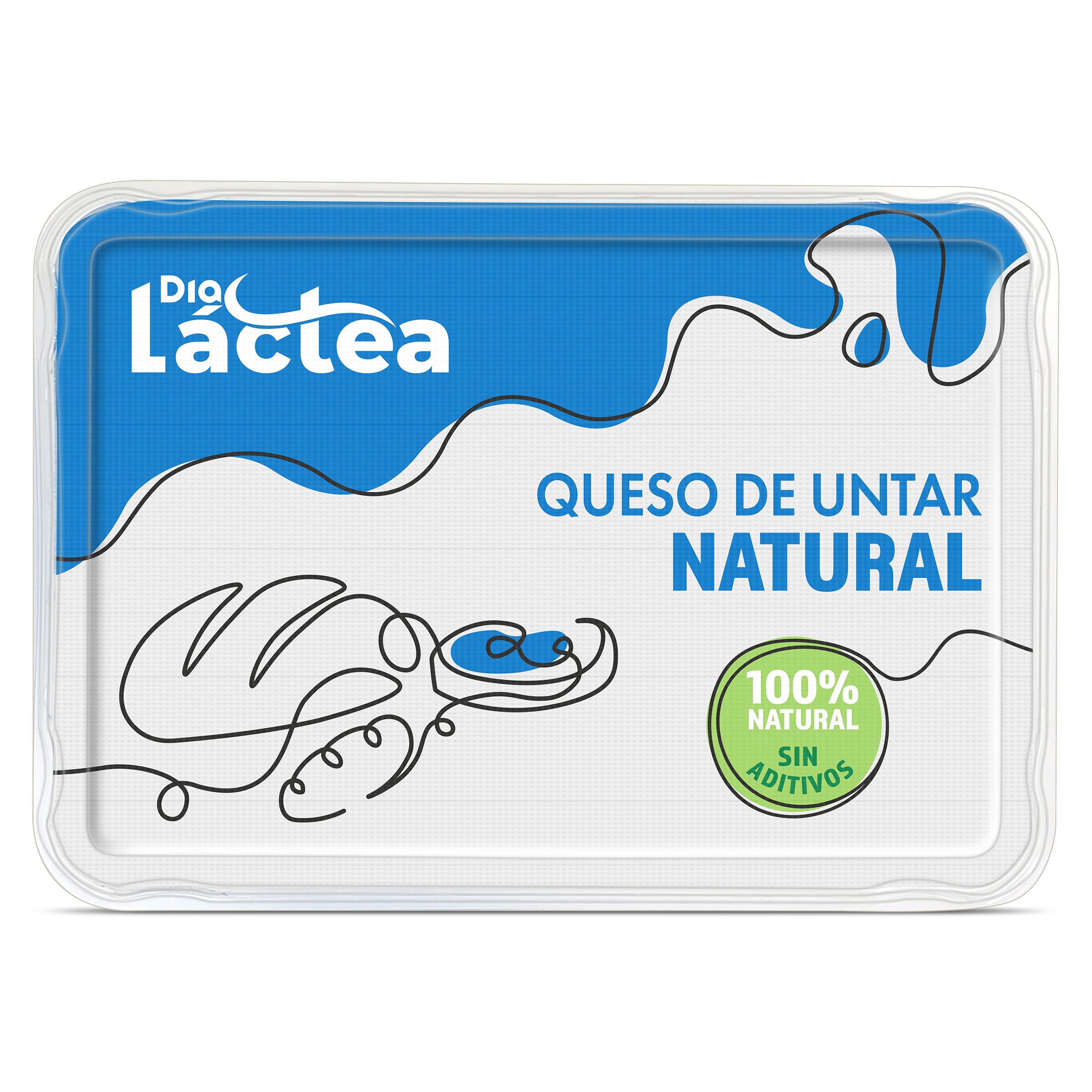 Queso de untar natural Dia Láctea 250 g