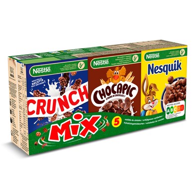 Cereales de desayuno surtidos mix Nestlé caja 190 g-0