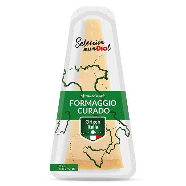 Queso Curado Italiano Selección Mundial Pieza 200 Gr.