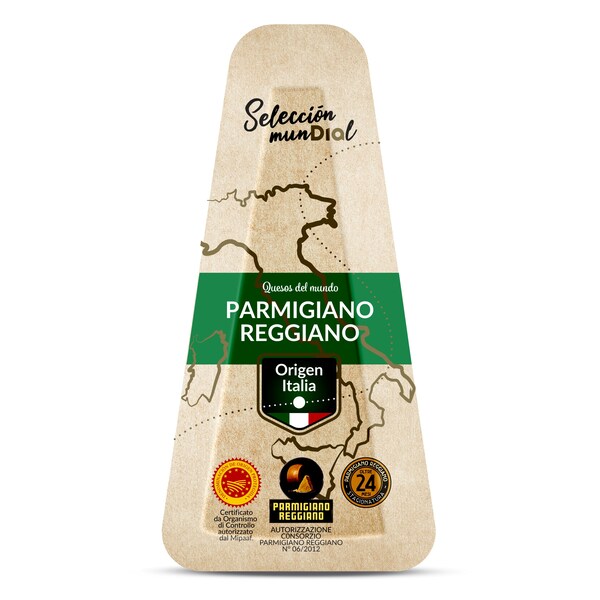 Queso Parmigiano Reggiano D.O.P. Selección Mundial Bandeja 150 Gr.