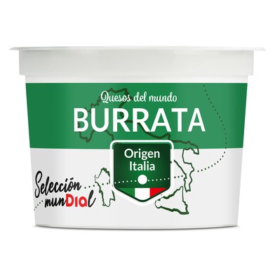 Queso burrata SELECCION MUNDIAL TARRINA 150 GR-1 Queso burrata SELECCION MUNDIAL TARRINA 150 GR-1