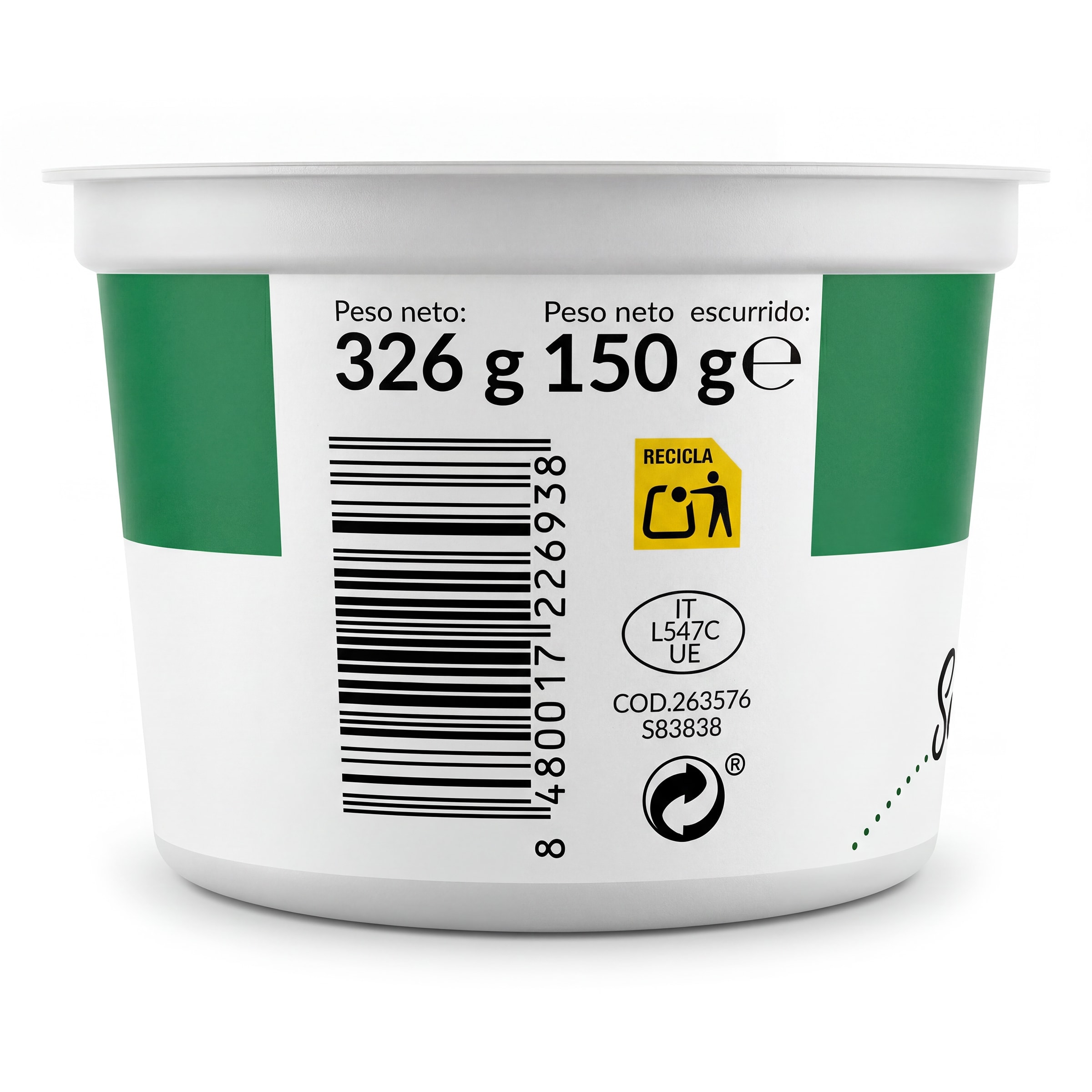 Burrata fresca Dia Selección Mundial 150 g