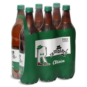 cerveza clasica pack 6 x 1 l