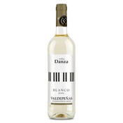 Vino blanco D.O. Valdepeñas Viña Danza botella 75 cl