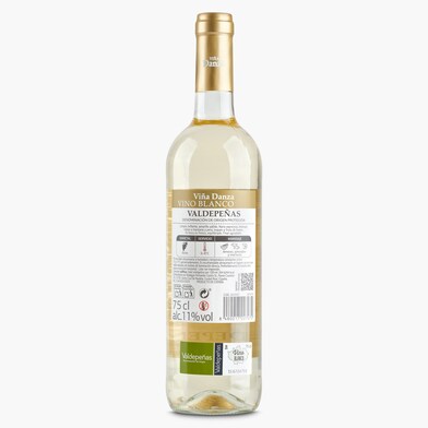 Vino blanco D.O. Valdepeñas VIÑA DANZA BOTELLA 75 CL-1 Vino blanco D.O. Valdepeñas VIÑA DANZA BOTELLA 75 CL-1