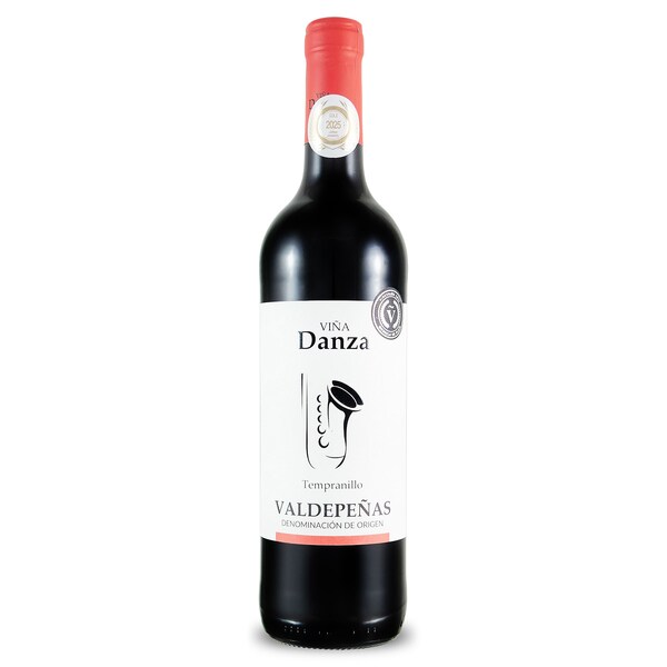 Vino Tinto Joven DO Valdepeñas Viña Danza Botella 75 Cl.
