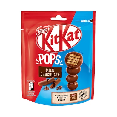 Bolitas de galleta recubiertas de chocolate con leche Kit Kat bolsa 140 g-0