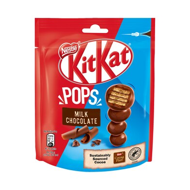 Bolitas de galleta recubiertas de chocolate con leche Kit Kat bolsa 140 g-0