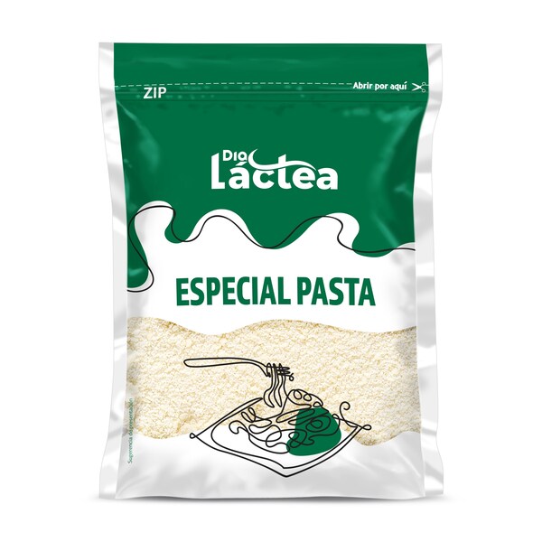 Queso Rallado Especial para Pasta Dia Lactea Bolsa 150 Gr.