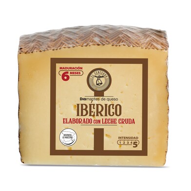 Queso ibérico mezcla 6 meses leche cruda El Cencerro de Dia 300 g-0