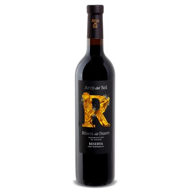 Vino tinto reserva D.O. Ribera del Duero Arco del Sol botella 75 cl-0 Vino tinto reserva D.O. Ribera del Duero Arco del Sol botella 75 cl-0