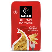 Plumas rayadas Gallo bolsa 450 g