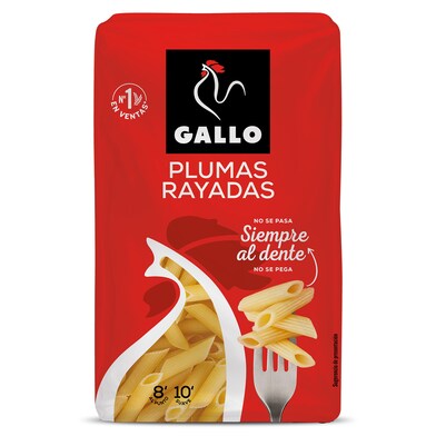 Plumas rayadas Gallo bolsa 450 g-0