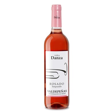Vino rosado D.O. Valdepeñas Viña Danza botella 75 cl-0 Vino rosado D.O. Valdepeñas Viña Danza botella 75 cl-0