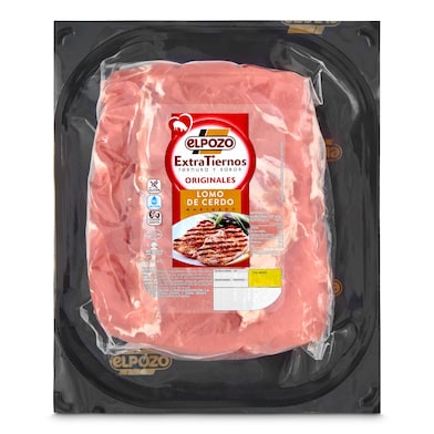 Lomo de cerdo en trozo Elpozo bandeja 950 g aprox.-0