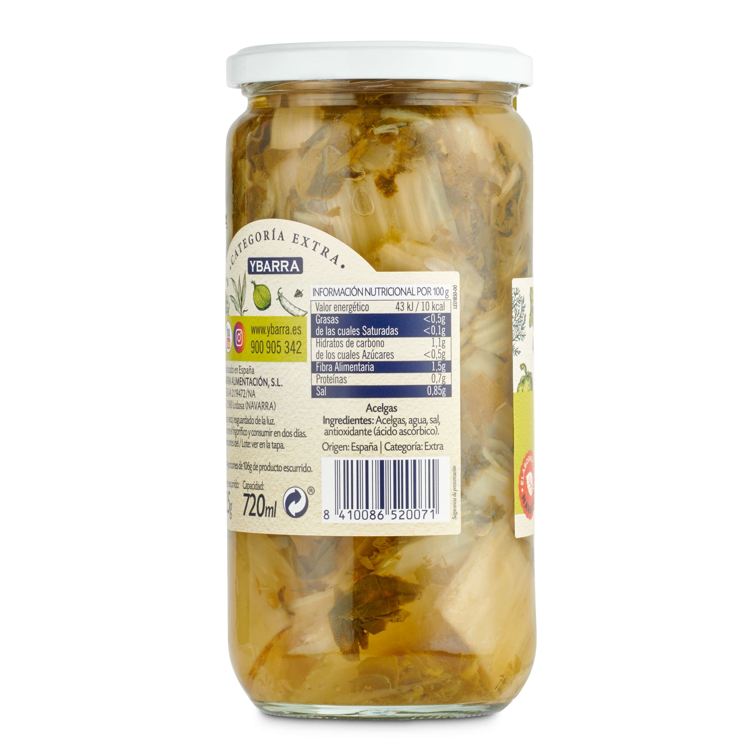 Acelgas Ybarra 425 g