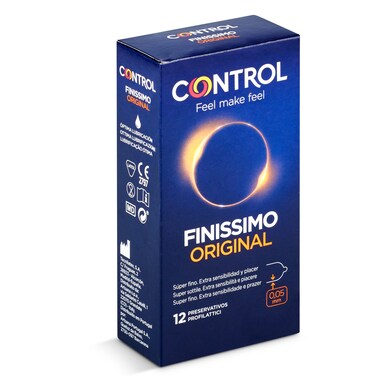 Preservativos finissimo original Control caja 12 unidades-0