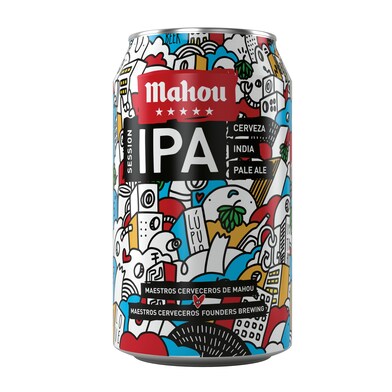 Cerveza ipa Mahou lata 33 cl-0