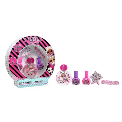 Pack colonia 50 ml + 2 esmaltes de uñas + lima + pegatinas Lol estuche 1 unidad-0 Pack colonia 50 ml + 2 esmaltes de uñas + lima + pegatinas Lol estuche 1 unidad-0