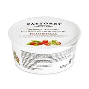 Yogur artesanal con frambuesa Pastoret vaso 125 g