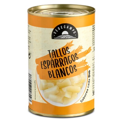Tallo de espárrago blanco Vegecampo de Dia lata 250 g-0 Tallo de espárrago blanco Vegecampo de Dia lata 250 g-0