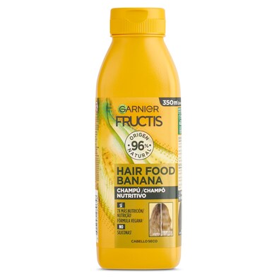 Champú hair food banana cabello seco Fructis botella 350 ml-0 Champú hair food banana cabello seco Fructis botella 350 ml-0