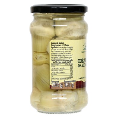 Corazones de alcachofas Vegecampo de Dia frasco 165 g-1 Corazones de alcachofas Vegecampo de Dia frasco 165 g-1