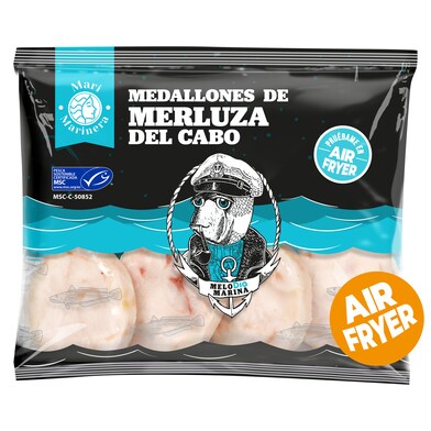 Medallones de merluza del cabo MSC Mari Marinera de Dia bolsa 475 g-0