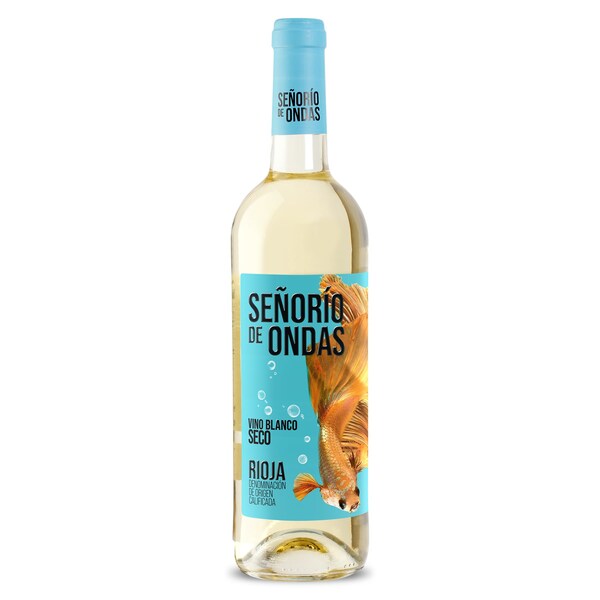 Vino Blanco DO Rioja Señorio de Ondas Botella 75 Cl.