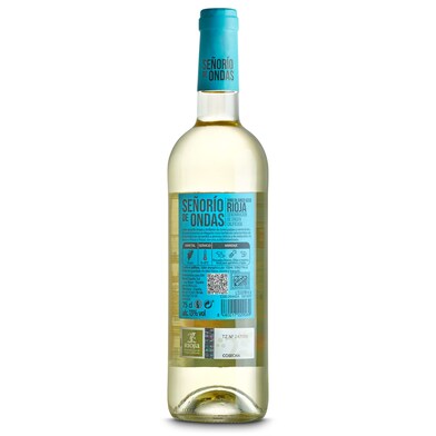 Vino blanco D.O. Rioja Señorío de Ondas botella 75 cl-1 Vino blanco D.O. Rioja Señorío de Ondas botella 75 cl-1