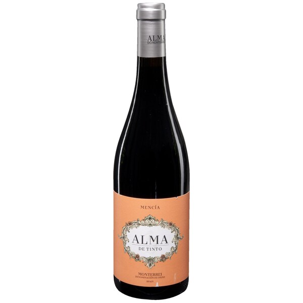 Vino Tinto Mencía DO Monterrei Alma Botella 75 Cl.