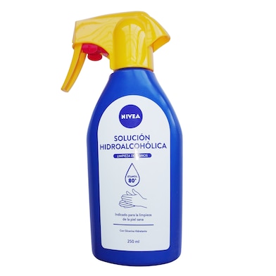 Solución hidroalcohólica de manos Nivea spray 250 ml-0