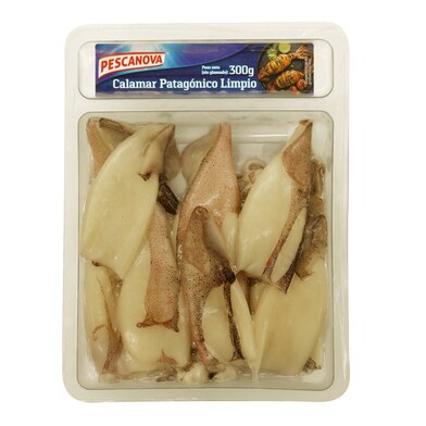 Calamar limpio Pescanova bandeja 300 g-0 Calamar limpio Pescanova bandeja 300 g-0
