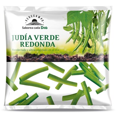 Judías verdes redondas Vegecampo de Dia bolsa 1 Kg-0