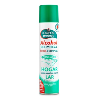 Alcohol limpiador multiusos Cooper protect spray 300 ml-0