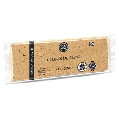 Turrón de jijona artesano Dulce Noel Dia bolsa 240 g-0 Turrón de jijona artesano Dulce Noel Dia bolsa 240 g-0