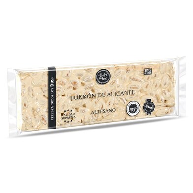 Turrón de alicante artesano Dulce Noel Dia 220 g-0 Turrón de alicante artesano Dulce Noel Dia 220 g-0