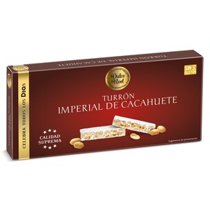 Turrón imperial de cacahuete Dia Dulce Noel 150 g