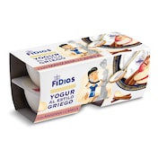 Yogur griego con manzana y canela Fidias de Dia pack 4 x 125 g