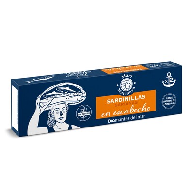Sardinilla en escabeche Mari Marinera de Dia lata 2 x 65 g-0 Sardinilla en escabeche Mari Marinera de Dia lata 2 x 65 g-0