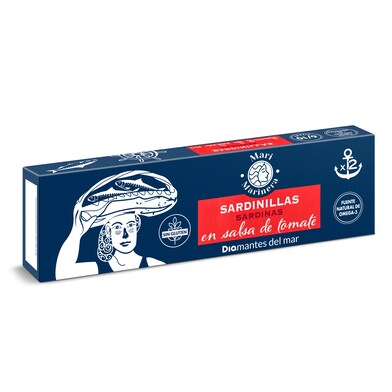 Sardinilla en salsa de tomate Mari Marinera de Dia lata 2 x 62 g-0 Sardinilla en salsa de tomate Mari Marinera de Dia lata 2 x 62 g-0