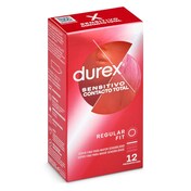 Preservativos contacto total Durex caja 12 unidades